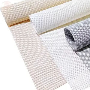 Hot bán Nhà Máy Giá Polyester Vải cho con lăn Rèm Kem chống nắng Con lăn Rèm vải năng lượng mặt trời màn hình vải