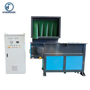 Chất thải Shredder máy nhựa chai Ống PP/PE khối u khối duy nhất trục Shredder - Product Image 1