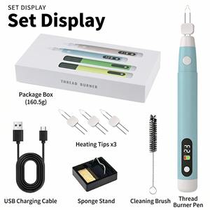 Nouveau stylo de marquage à fil USB portable, stylo de marquage à fil, outil pour la réparation de trous dans les bords de la cuir, articles en cuir faits main - Product Image 6