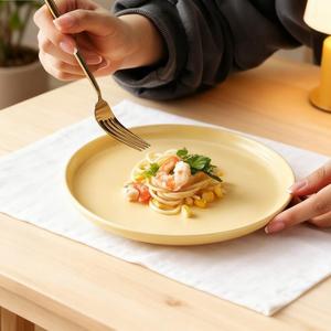 High Quality Colorful 8 10-inch <b>Stoneware</b> Plate Customize Irregularity Europe Ceramic Dishe & Plate <b>Set</b> - Product Image 3