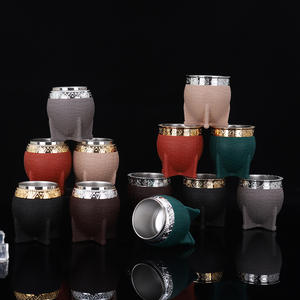 Clássico Imperial Mate Gourd com Peixe Totem Yerba Mate Copo com Palha Metal Chá Gourd Caneca com Bombilla para Presentes de Café - Product Image 1