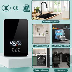 <span class=keywords><strong>Chauffe</strong></span>-<span class=keywords><strong>eau</strong></span> <span class=keywords><strong>électrique</strong></span> mural à bouton tactile le plus vendu <span class=keywords><strong>2022</strong></span> 6KW 220V Personnalisé CE Acier inoxydable 2 ans 6000 220 - Product Image 2