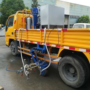 Machine de marquage routier à peinture froide montée sur camion SW-5C, moteur 13, pour un marquage automatique de lignes plus larges et haute efficacité - Product Image 3