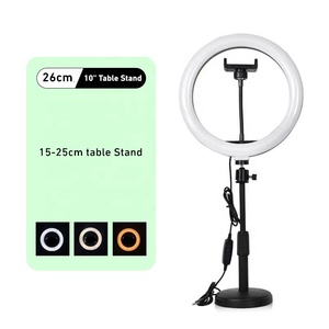 Bán Buôn Tự Sướng Vòng Ánh Sáng 10 Inch 12 Inch 18 Inch Điện Thoại Tự Sướng <span class=keywords><strong>LED</strong></span> Vòng Tròn Lớn <span class=keywords><strong>LED</strong></span> Vòng Ánh Sáng Với Tripod Đứng - Product Image 1