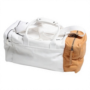 กระเป๋าเดินทางแบบถือ SUPREX ENTERPRISES PU Weekender Duffle พร้อมช่องใส่รองเท้า ปรับแต่งได้ คุณภาพดี รับรองคุณภาพ พร้อมโลโก้บริษัทขนสัตว์ แบรนด์ดัง น้ำหนักเบา - Product Image 3
