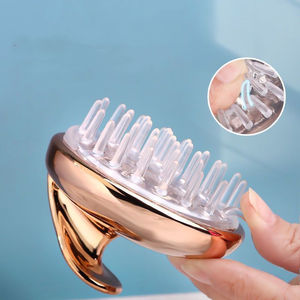 Usine Logo Privé Écologique Paille De Blé <span class=keywords><strong>Cheveux</strong></span> Cuir Chevelu Masseur <span class=keywords><strong>Silice</strong></span> Shampooing Brosse Pour Femmes Hommes - Product Image 3