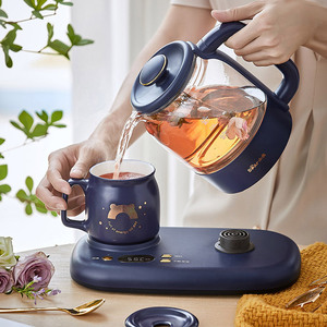 Tetera Bear YSH-C08V1 1L Azul con Pantalla de Temperatura, Olla Saludable para Preparar Té de Hierbas - Product Image 1