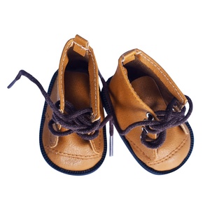 Mode chic poupée chaussures 7.5cm botte Martin <span class=keywords><strong>bottes</strong></span> à lacets chaussures <span class=keywords><strong>en</strong></span> cuir pour 18 pouces fille poupées - Product Image 3