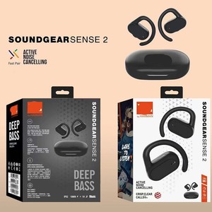 Audífonos Bluetooth Soundgear Sense 2 de Diseño Abierto, Resistentes al Agua IPX2, con Cancelación Activa de Ruido, para Deportes - Product Image 1