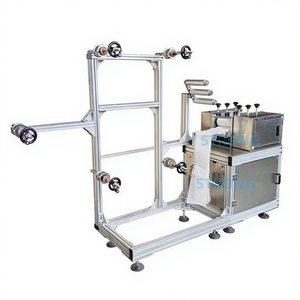 Machine semi-automatique à ultrasons pour serviettes hygiéniques sans colle, machine de fabrication de serviettes hygiéniques jetables pour femmes - Product Image 4