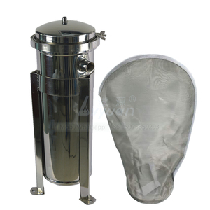 Filtre à sac liquide en acier inoxydable 1 5 10 microns à grand débit en PP/PE, matériau SS304/306, filtre à sac unique pour le traitement de l'eau - Product Image 5
