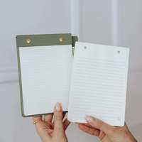 Carnet A5 en cuir PU personnalisé, pas cher, en gros, nouveau design, pratique pour écrire, pour filles