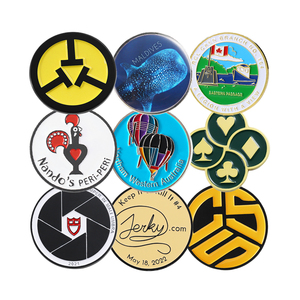 Cá Nhân Hoá Tùy Chỉnh Kim Loại Mềm Men Golf Bóng Đánh Dấu Sản Xuất Đồng Xu Từ Bóng Đánh Dấu Golf Phụ Kiện Hat <span class=keywords><strong>Clip</strong></span> - Product Image 1