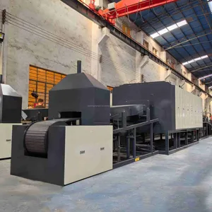 metal powder high temperature continuous controlled atmosphere sintering furnace