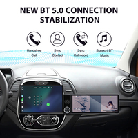 Écran ZWNAV 13,1"+12,3" pour Renault Captur 2016-2018 Android15 Carplay sans fil DSP GPS Navi Autoradio stéréo 4G WiFi OEM