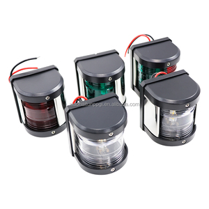 새로운 디자인 작은 돌고래 낚시 보트 요트 램프 해양 활 신호 내비게이션 라이트 깜박이는 빨간색 녹색 전면 내비게이션 신호 등 - Product Image 5