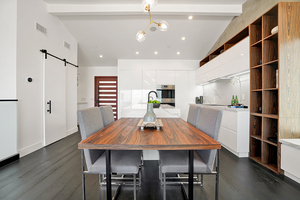 Juego completo CBMmart, paquete de 2 gabinetes de cocina pequeños, armarios de cocina integrados, gabinete de cocina negro con acabado de laca mate - Product Image 3