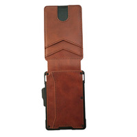 Portefeuille porte-cartes automatique anti-RFID avec coque métallique et cuir PU, pince à billets à éjection rapide, étui pour cartes de crédit pour hommes