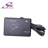 Lector de tarjetas de proximidad RFID 13,56 MHz USB tipo S50 IC F08
