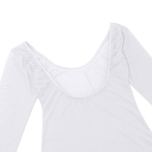 Ropa de Danza para Mujer, Leotardo Transparente con Abertura en el Busto, Traje de Danza del Vientre, Traje de Baile de Salón, Fabricantes de Ropa de Danza - Product Image 3