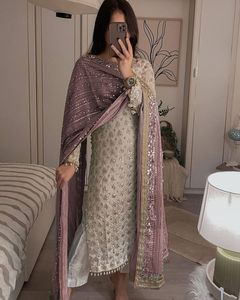 งานเย็บปักถักร้อยลําดับที่ขายดีที่สุด Salwar Pant กับ Dupatta สําหรับเทศกาลและโอกาสพิเศษในราคาส่งออก - Product Image 5