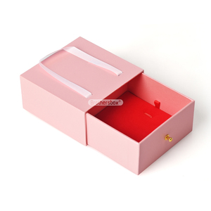 Custom Logo Premium Drawer Jewelry <b>Box</b> with Liner Paper Packaging for Ring <b>Earring</b> Necklace Bracelet Gift Set - Product Image 2