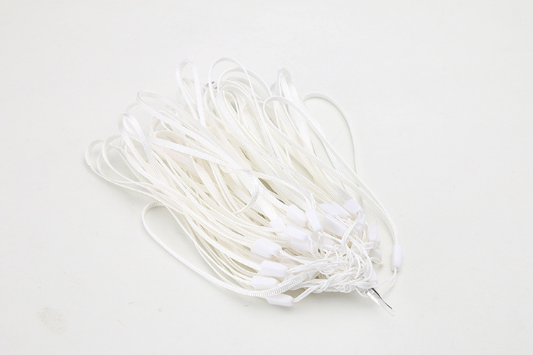 Multi-coloured Trendy Mobile Phone Lanyard Neck Strap Nylon Round Rope Cell Phone Lanyards Water Bottle Lanyard Image 3