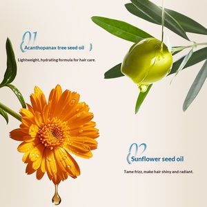 Aceite Esencial para el Cuidado del Cabello L'ODEIS con Argán <span class=keywords><strong>Marroquí</strong></span> y Girasol, Mejora la Resequedad y el Frizz, Suaviza, Desenreda, Brinda Fragancia y Brillo Duraderos - Product Image 2