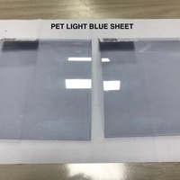 Feuilles opaques et légères en PET colorées, épaisseur de 0,2 à 10 mm, emballage en rouleau pour le laminage et la découpe