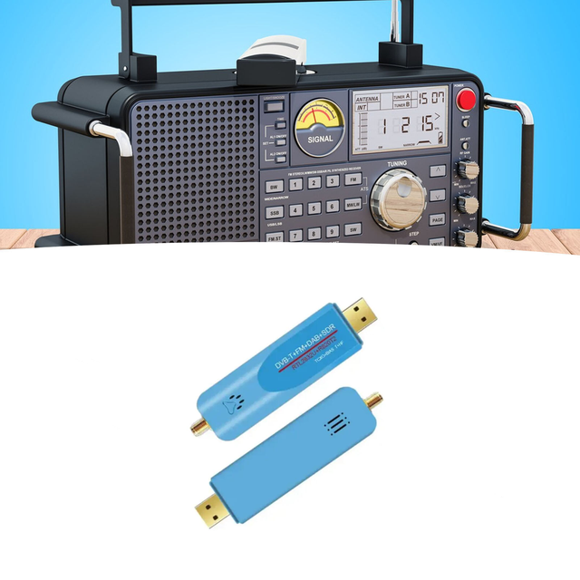 1PPM TCXO RTL-SDR V4 W/ R828D Tuner | 500kHz-1.7GHz SDR | HF Bias Tee & Direct Sampling