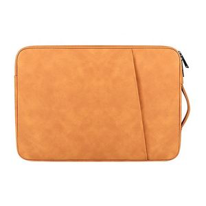Women Girl's New Arrival for Pink PU Leather Laptop Sleeve Durable Double Storage with Large Capacity and Lightweight Design - Product Image 2