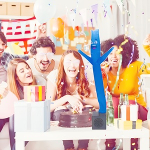 LB15285 Vente en gros <span class=keywords><strong>pas</strong></span> <span class=keywords><strong>cher</strong></span>, cadeau pour enfants, <span class=keywords><strong>mini</strong></span> figurine gonflable USB de bureau, petit danseur aérien, tube gonflable fou, vente de marionnettes gonflables - Product Image 1