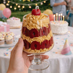 Wholesale Handmade Cherry Shape Novelty Scented Soy Wax <b>Candle</b>-Luxury Custom-made Creative Holiday <b>Candle</b> for <b>Mothers</b> <b>Day</b> - Product Image 1