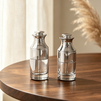 Bouteilles en verre vides de 50 ml et 30 ml avec compte-gouttes, bouteilles d'aromathérapie multifonctionnelles pour huile essentielle, parfum, gouttes pour les yeux