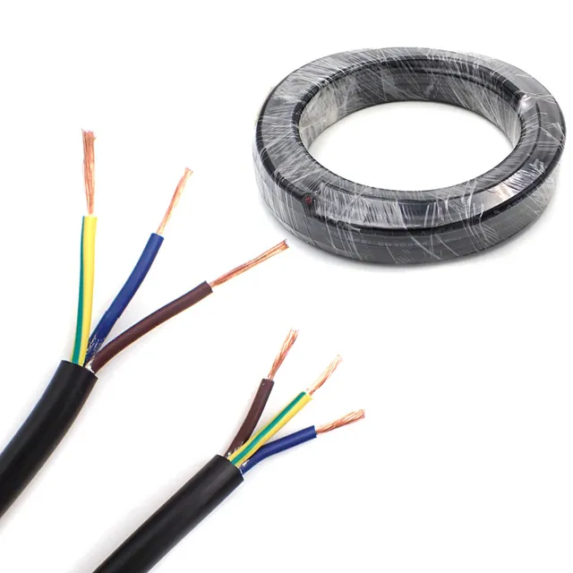 H03VV-F 3X0.75mm PVC Power Cable Electric Cable for Audio Systems