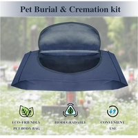 Pas cher Chien Transporteur Étanche Animal Cadavre Sac Animaux Fournitures Funéraires Non-Tissé Oxford Animaux Corps Cercueil Cadavre Sac