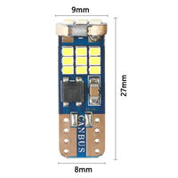 T10 194 168 W5W Weiße Rote Gelbe Blaue LED-Glühbirne 1210 27SMD Canbus Kennzeichenbeleuchtung Innenraum-LED-Lampe