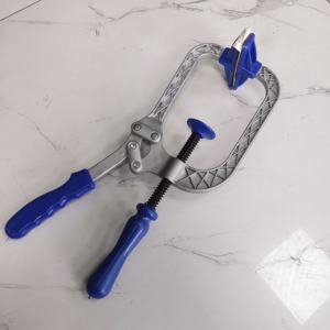 Outil de table portable en métal, <span class=keywords><strong>étau</strong></span> de charpentier, pince de verrouillage, type C, menuiserie, soudure, pince à face - Product Image 6