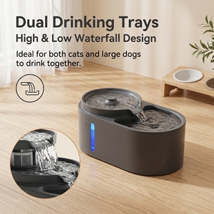 <span class=keywords><strong>Fontaine</strong></span> à eau intelligente pour animaux de compagnie en plastique ABS <span class=keywords><strong>6L</strong></span> avec circulation automatique, distributeur pour chats et bol à boire ultra-silencieux - Product Image 3