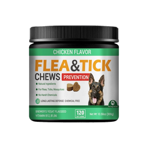 Oimmal Oem - Suplemento Natural para Mascotas, Masticables para el Control de Pulgas y <span class=keywords><strong>Garrapatas</strong></span>, para el Cuidado de la Salud de la Piel de los <span class=keywords><strong>Perros</strong></span> - Product Image 1