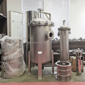 Nước công nghiệp túi lọc thép không gỉ pre-lọc <span class=keywords><strong>Canister</strong></span> cho hóa chất Hệ thống lọc Điều kiện Mới - Product Image 2
