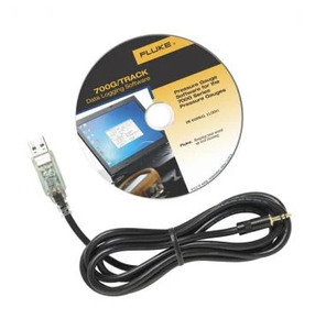 Logiciel d'enregistrement de données 700G/TRACK et câble USB pour manomètres de test 700G, enregistrement en temps réel, export, configuration à distance 700G/TRACK Fl - Product Image 1