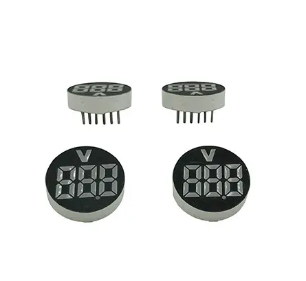 cheap price 7 segment led display 3 bits red color for voltage meter