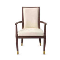 Fauteuil d'appoint élégant à dossier haut pour salon, chambre, ou salle de séjour, idéal pour hôtels et banquets (vente en gros)