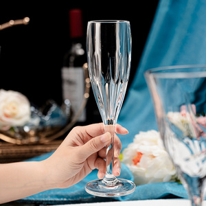 Party Wedding New Years Eve Party Supplies Hard Plastic <strong>Champagne</strong> Wine Glasses Drinking <strong>Champagne</strong> <strong>Flute</strong> - Product Image 1