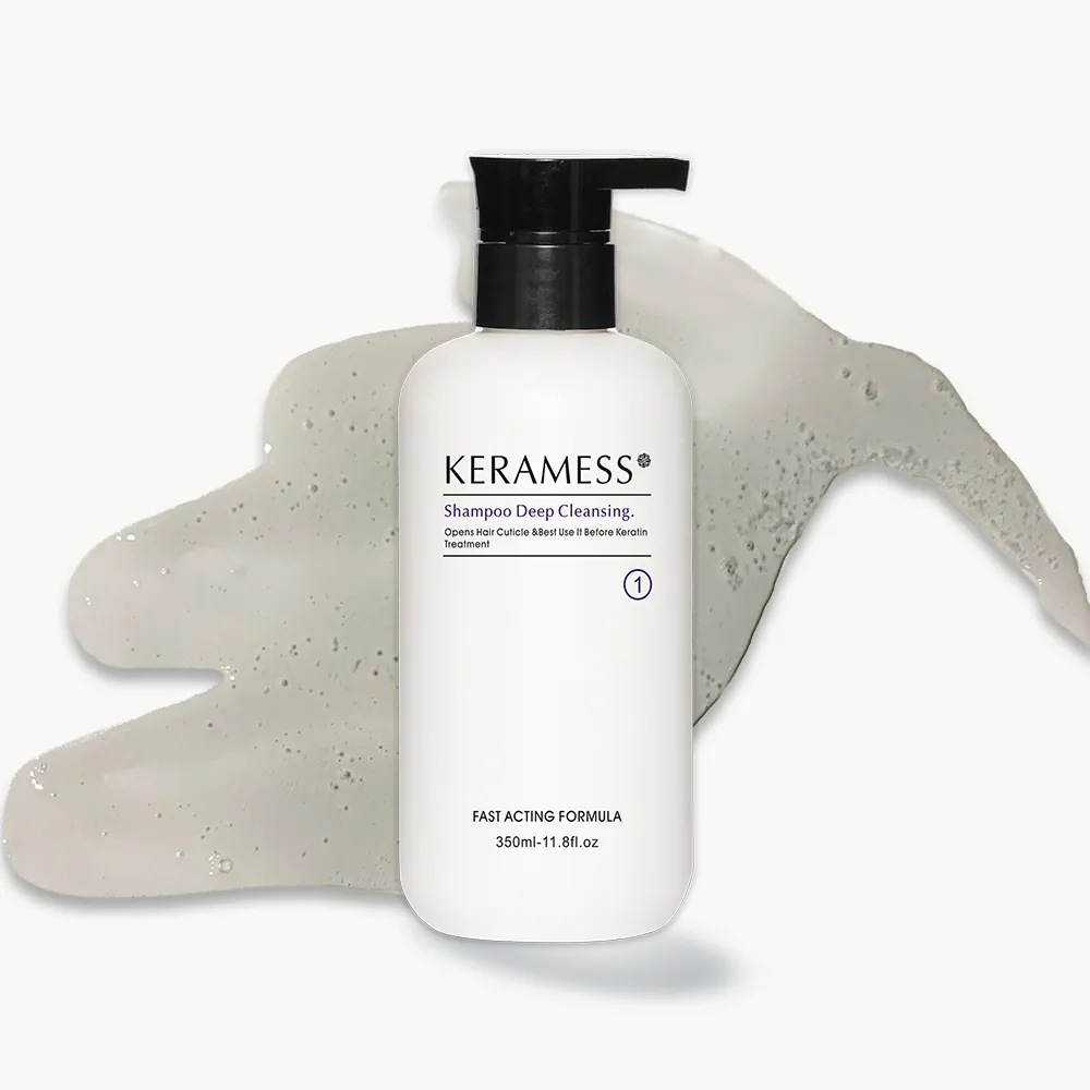 Keramess Detox Verhelderende Shampoo Parabenenvrij En Sulfaatvrije Shampoo Biotine Collageen Keratine Revitaliserende Shampoo