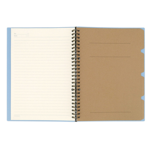 批发文具中国PP盖praxis科目B5 A5塑料环活页夹学校作文大全 - Product Image 5