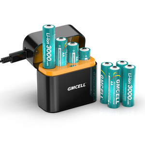 Sạc pin AA di động GMCELL 5V 3A Type-C, sạc nhanh 15W, pin Lithium-ion sạc lại được - Product Image 1