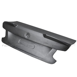 MP Dry Carbon Fiber Rear Trunk Boot Cover Spoiler <b>Splitters</b> for BMW F87 M2 Auto Tuning - Product Image 3