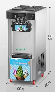 Máquina de Hielo Vertical de Sobremesa, Máquina de Hielo Comercial, de Tamaño Pequeño para Uso en Puestos y Uso Doméstico - Product Image 4